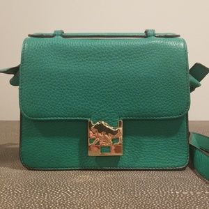 Vince Camuto green crossbody purse